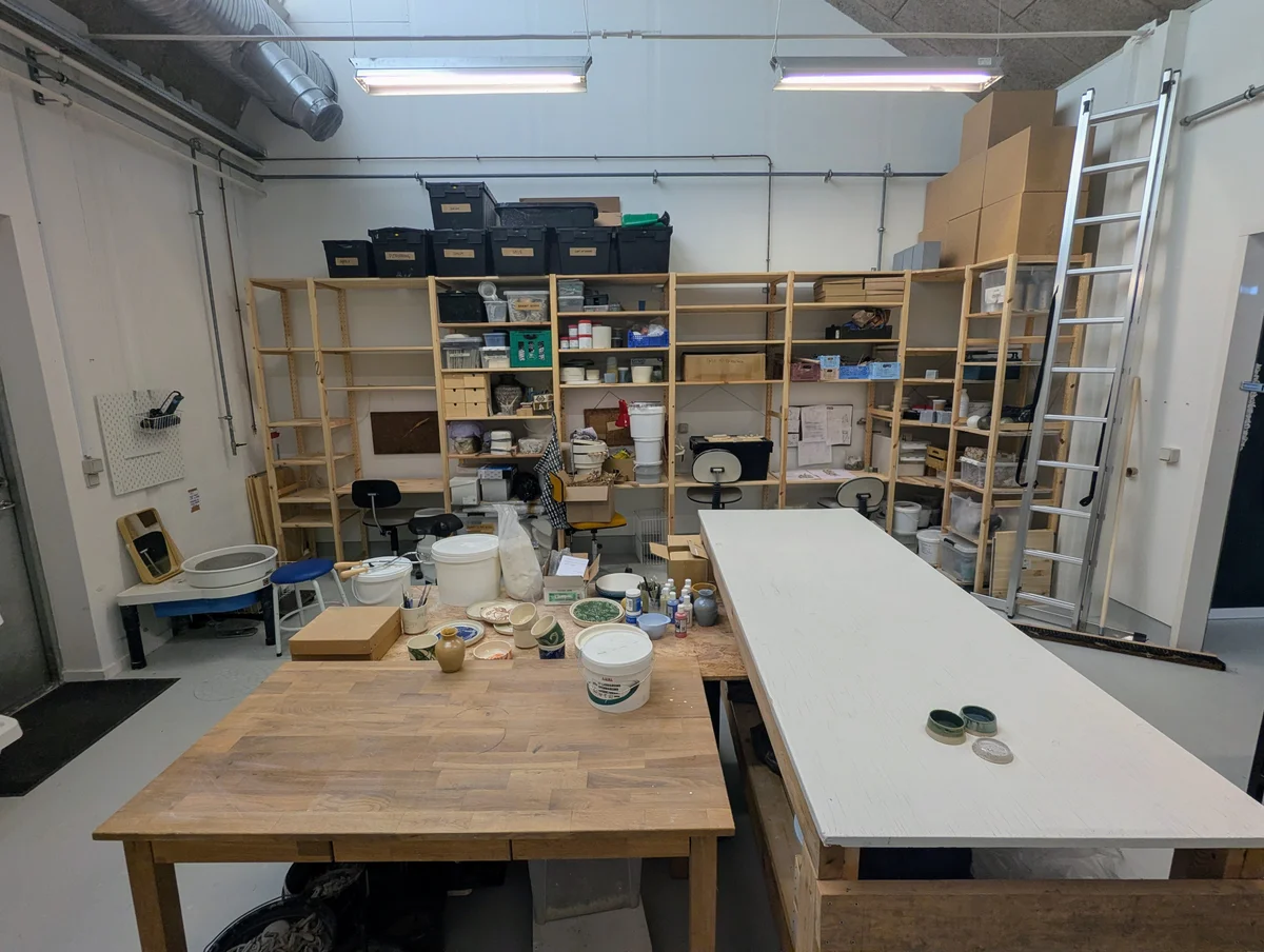 The workshop at fauna in Nexø (2 of 3)